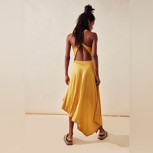 NWOT FREE PEOPLE BEACH Bethany Midi - Picture 3 of 7